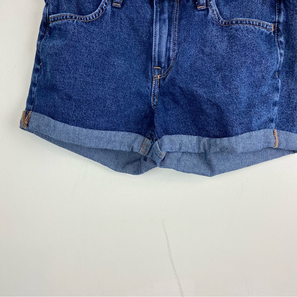 Arizona Jean Co Roll Up Cutoff Denim Shorts 100% Cotton Junior’s Size 5 Summer - Picture 3 of 8